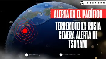 Terremoto en Rusia genera alerta de Tsunami en el pacífico colombiano