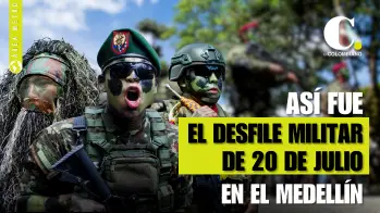 Medellín gritó con orgullo por la independencia de Colombia