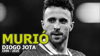 En trágico accidente de tránsito murió el futbolista Diogo Jota