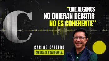 Carlos Caicedo se distancia del Gobierno: “El Presidente ha hecho acuerdos que nosotros cuestionamos”