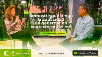 “Demostré que tengo la capacidad de gobernar en contextos difíciles”: Luis Fernando Suárez