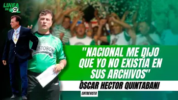Quintabani rompe el silencio contra Nacional: “Me borraron de los archivos” y se refiere a Edwin Cardona