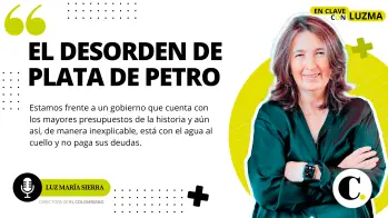 El desorden de plata de Petro