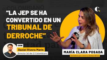 “La JEP se ha convertido en un tribunal de derroche”: María Clara Posada