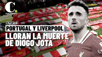 Los hinchas de los Reds lloran y despiden a Diogo Jota