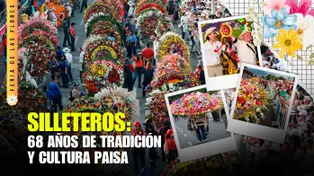 De Santa Elena para Medellín: el emotivo Desfile de Silleteros que mantiene viva la cultura paisa