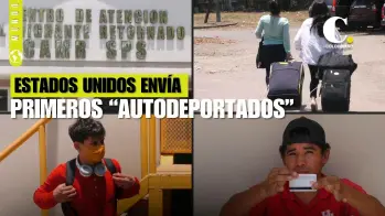 Primer vuelo de “autodeportados” llega a Honduras y Colombia