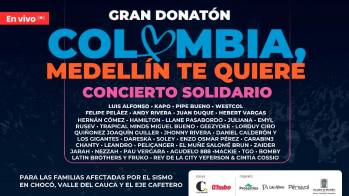Gran dontatón: Colombia, Medellín te quiere