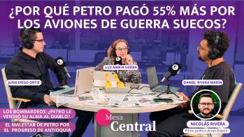 ¿Por qué Petro pagó 55% más por los aviones de guerra suecos?