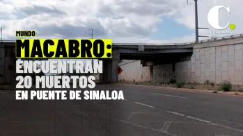 Encuentran 20 cuerpos, algunos decapitados en importante vía que comunica Sinaloa con Culiacán