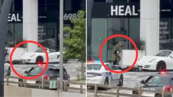 La Policía confirmó la muerte de un agente durante el servicio y la de un residente local. FOTO: Tomado de X: @SputnikMund