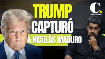 El presidente de Estados Unidos anunció el éxito de una operación militar en la que fue capturado Nicolás Maduro. FOTO: El Colombiano