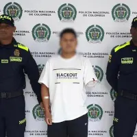 Este es Andrés Giraldo Hernández, conocido con los alias de Pablo, Gomelo o Tiro, un cabecilla del Clan del Golfo que tenía injerencia en varias subregiones de Antioquia. FOTO: Cortesía Policía de Antioquia