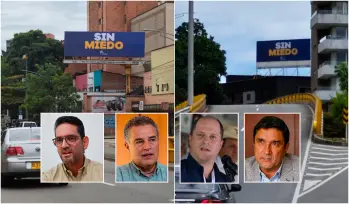  Juan Guillermo Zuluaga, exgobernador del Meta; Aníbal Gaviria, exgobernador de Antioquia, Héctor Olimpo, exgobernador de Sucre; y Juan Carlos Cárdenas, exalcalde de Bucaramanga, anunciaron que inscribirán los comités para recoger firmas. FOTOS EL COLOMBIANO y Cortesía
