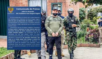 La Embajada de Rusia en Colombia rechazó los señalamientos contra su connacional Serguéi Vaguin en medio de denuncias periodísticas recientes. Fotos: redes