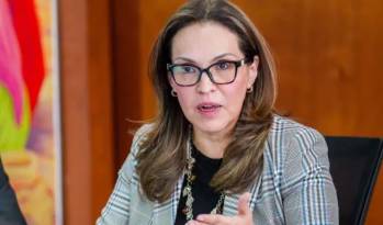 Viviane Morales, en el comienzo del gobierno De la Espriella, fue ministra de Educación. Ahora, después de un pausa, fue nombrada comisionada de paz para la revisión del acuerdo firmado con las Farc en 2016. Foto: MinEducación