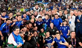 Uzbekistán una de las selecciones clasificadas al Mundial de Norteamérica y será rival de Colombia en el Grupo K. FOTO TOMADA X@UzbekistanFA