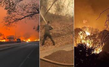 Incendios no dan tregua en Tolima: 24 focos permanecen activos y hay más de 30.000 hectáreas afectadas. FOTOS: Capturas de video 