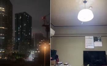 Temblor en Japón. FOTOS: Capturas de video