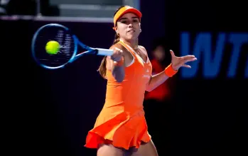 La colombiana Camila Osorio perdió en segunda ronda del Masters de Miami y ahora viajará a Bogotá para la Copa Colsanitas que arranca el 28 de marzo. FOTO GETTY 