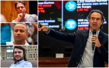El alcalde Federico Gutiérrez hizo referencia al fallo de la Procuraduría por las presuntas presiones a contratistas. FOTOS Cortesía, Colprensa y EL COLOMBIANO