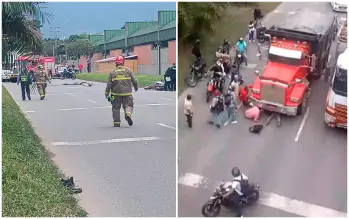 Algunas imágenes de los hechos han sido enviadas por medio de redes sociales. FOTOS Captura de video Denuncias Antioquia