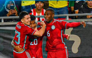 La Selección Colombia venció a México 3-2 en Los Ángeles, Estados Unidos, en el último juego del año. FOTO CORTESÍA FEDERACIÓN 