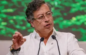 El presidente de Colombia Gustavo Petro. Foto: Presidencia. 