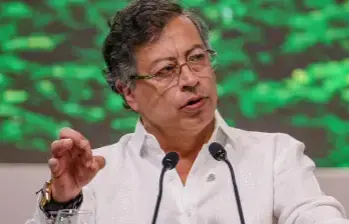 El presidente de Colombia Gustavo Petro. Foto: Presidencia. 
