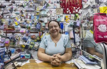 Lorena Salas Tuberquia nació y creció en Peque. Antes de ser comerciante se formó como auxiliar de odontología. FOTO CAMILO SUÁREZ