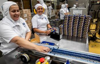 Entre las ocho unidades de negocio que tiene Nutresa está chocolates, una de las más antiguas de la compañía. FOTOS Jaime Pérez y Nutresa