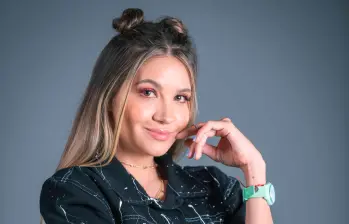 El primer protagónico de Mariana Gómez fue Loquito por ti, la telenovela inspirada en la vida de los artistas Rodolfo Aicardi y Gustavo “El Loko” Quintero. FOTO Cortesía Caracol Televisión