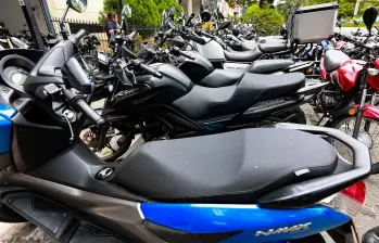 Bajaj, Suzuki y AKT lideraron las matrículas de motocicletas en Colombia durante los primeros ocho meses del año. FOTO EL COLOMBIANO.