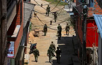 Debido a las recientes confrontaciones dentro de las disidencias de las Farc, las autoridades tomaron medidas restrictivas en Briceño. FOTO: MANUEL SALDARRIAGA
