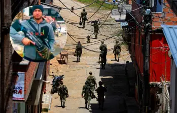 En Briceño, donde ahora opera la nueva milicia que tomó el alias de Cabuyo, la fuerza pública ha sido atacada incluso en plena cabecera municipal. FOTO: MANUEL SALDARRIAGA Y CORTESÍA