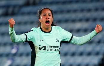 Mayra Ramírez ha jugado en tres equipos del fútbol europeo: Sporting de Huelva, Levante, en España y el Chelsea de Inglaterra. FOTO: GETTY