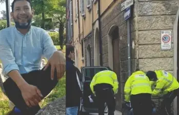 El sacerdote colombiano Rodrigo Grajales Gaviria fue atacado con arma blanca en Módena, Italia, y permanece fuera de peligro tras ser operado de urgencia. FOTOS: Tomadas de redes sociales 