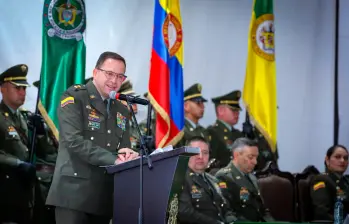 General Carlos Fernando Triana Beltrán, director de la Policía Nacional. FOTO: CORTESÍA POLICÍA.