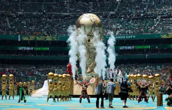 El Mundial 2026 abrió el telón en el estadio Azteca. FOTO GETTY