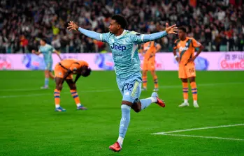 El futbolista colombiano Juan David Cabal, de 24 años, es uno de los siete criollos que juega en el fútbol de Italia. FOTO: TOMADA DEL X DE @SerieA_ES