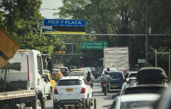Se espera que durante la semana mayor se disminuya el flujo vehicular en todo el Valle de Aburrá. También se pretende que haya mayor facilidad de movilidad para los visitantes. FOTO: CAMILO SUÁREZ