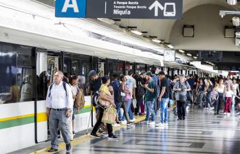 Mientras en 2024 el acumulado de viajes se había ubicado en 308,8 millones, en 2025 ese mismo indicador se ubicó en 310,2 millones. FOTO: Jaime Pérez Munévar