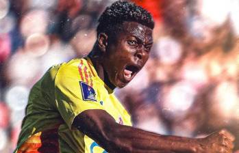 Néiser Villarreal suma cinco goles en el Mundial Sub-20. FOTO: X-SELECCIÓN COLOMBIA
