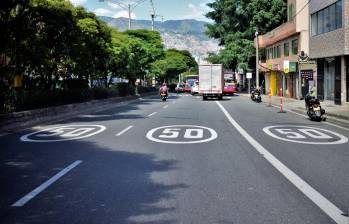 Con la implementación de esta medida, las muertes por incidentes de tránsito han disminuido en un 20 % y 30 %. Foto: Cortesía Alcaldía de Medellín
