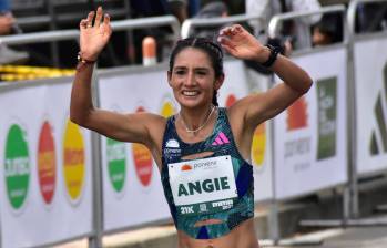 Angie Orjuela se clasificó a sus terceros Juegos Olímpicos de forma consecutiva. FOTO MINISTERIO DEL DEPORTE
