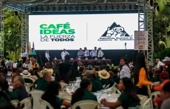 En el evento, la Federación Nacional de Cafeteros destacó el impacto de la renovación responsable, la asistencia técnica profesional y una condición climática que acompañó el proceso productivo. FOTO: Camilo Suárez