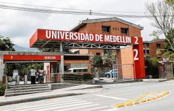 Campus de la Universidad de Medellín, ubicado en el occidente de la ciudad. FOTO: Jaime Pérez
