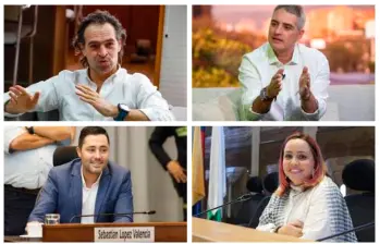El alcalde Federico Gutiérrez, así como el Gobernador y los presidentes de Concejo y Asamblea manifestaron su alegría. FOTOS: ARCHIVO Y CORTESÍA