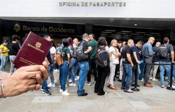 En vilo fabricación de pasaportes después del 2 de octubre. Foto: Jaime Pérez