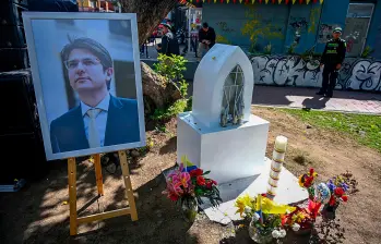El 10 de junio de 2025 hubo una escalada terrorista en el Cauca, ordenada por “Iván Mordisco”; fueron cerca de 30 atentados, incluyendo este carrobomba contra la Alcaldía del municipio de Corinto. FOTO AFP